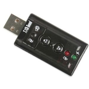 Adaptador de audio genérico de 7.1 canales USB para tarjeta de sonido externa