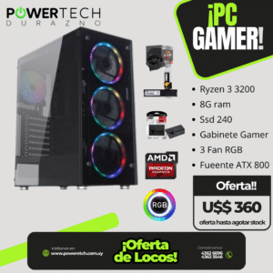 Equipo Gamer AMD Ryzen