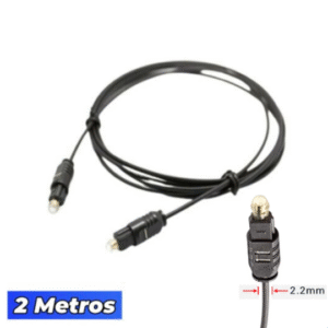 Cable Fibra optica 2 metros 2.2 mm