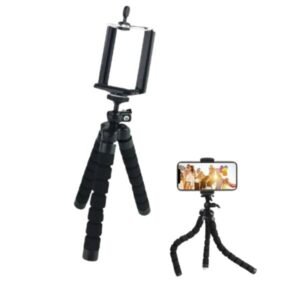 Trípode con soporte de celular