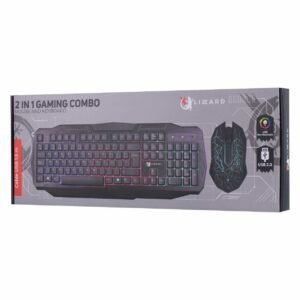 Combo Gamer XZZ-CO-01 Teclado y Mouse RGB USB X-Lizzard
