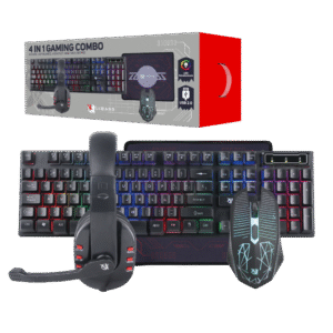 Combo Gamer XZZ-CO-02 Teclado/Mouse/Auricular/Mousepad RGB USB X-Lizzard