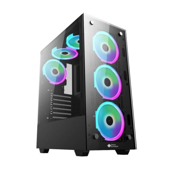 Gabinete Gamer Shot SUP-8012 Vidrio Templado (Sin Fuente) - Imagen 5