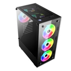 Gabinete Gamer Shot SUP-8012 Vidrio Templado (Sin Fuente)