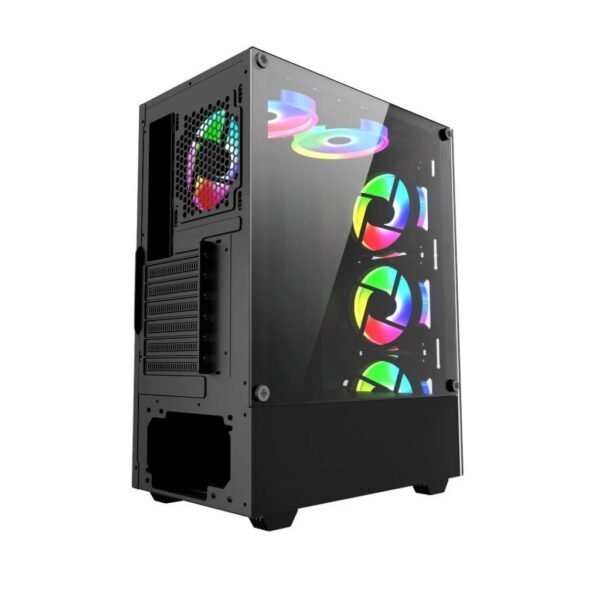 Gabinete Gamer Shot SUP-8012 Vidrio Templado (Sin Fuente) - Imagen 4