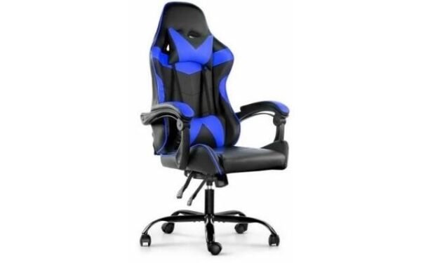 Silla Gamer Lumax ROM negro/azul