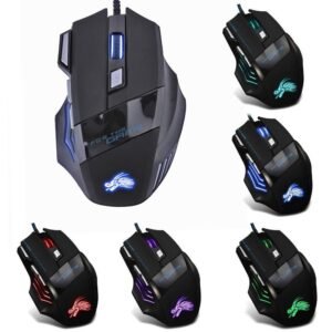 Mouse Gamer M1 7 Botones RGB